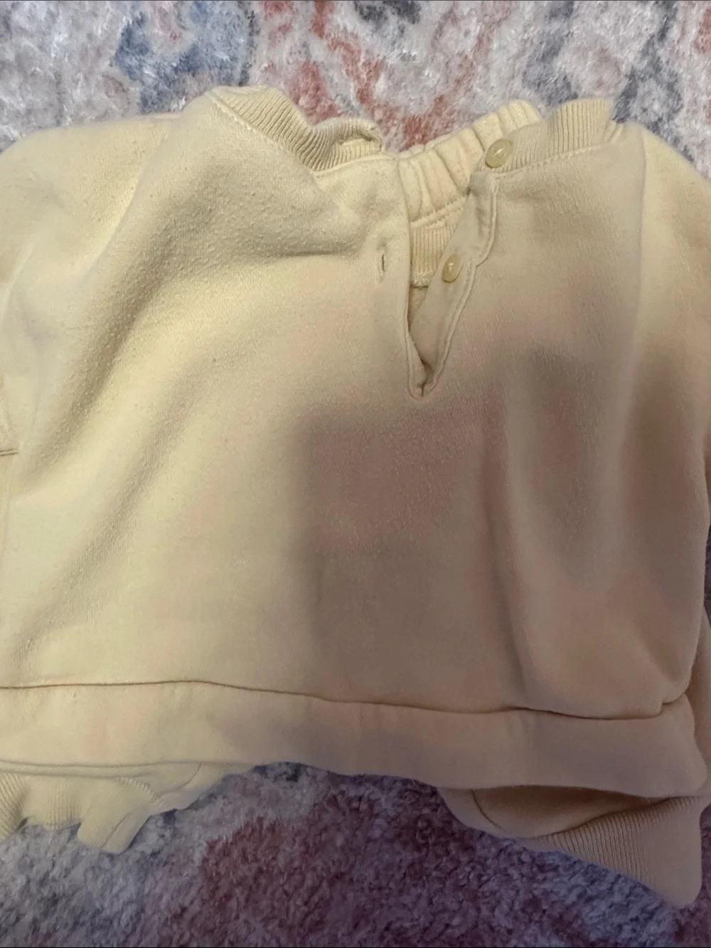 Baby GAP yellow Two-Piece Sweatshirt & Jogger Set size 3-6 months